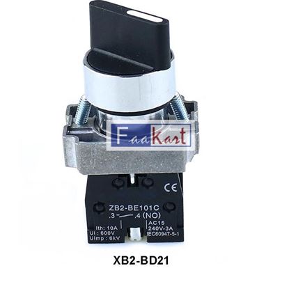 Picture of XB2-BD21 Schneider Electric selector switch