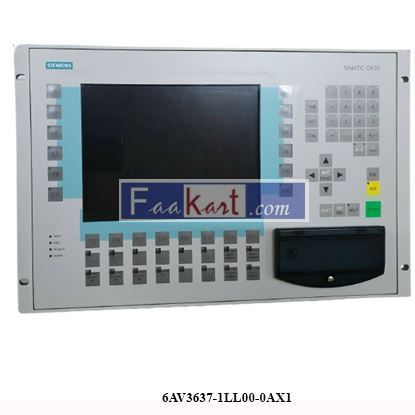 Picture of 6AV3637-1LL00-0AX1 Siemens Membrane Keypad  For Simatic OP37 Operator Panel