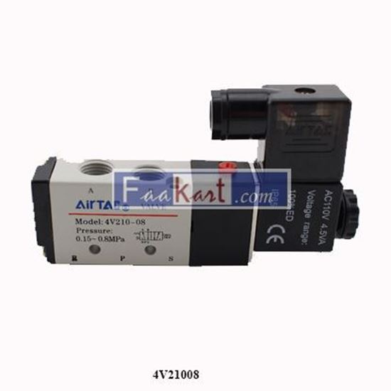 Picture of 4V21008 AIRTEC SOLENOID VALVE 220V