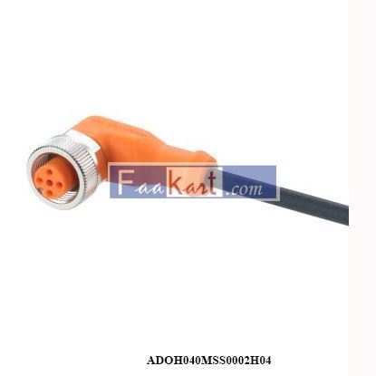 Picture of ADOH040MSS0002H04  IFM  SENSOR CABLE (EVC0014  L-BOW M12 4-WIRE