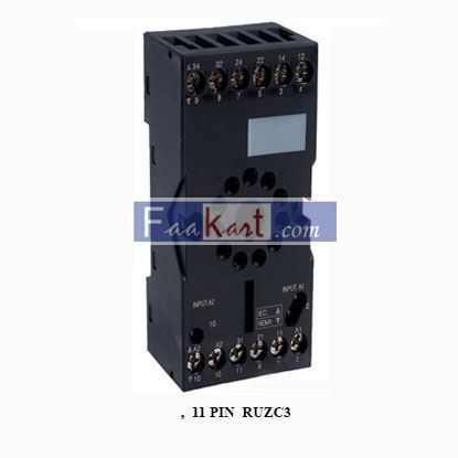 Picture of RUZC3Schneider   RELAY BASE,  11 PIN
