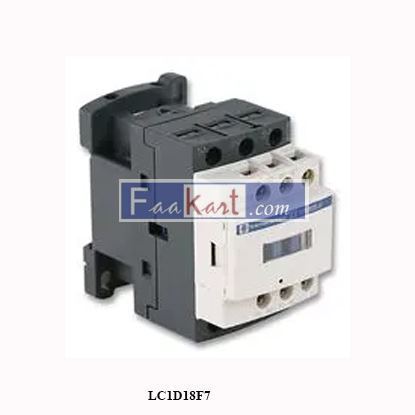 Picture of LC1D18F7 CONTACTOR 110V 18A Schneider
