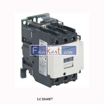 Picture of LC1D40F7 CONTACTOR 110V 40A Schneider