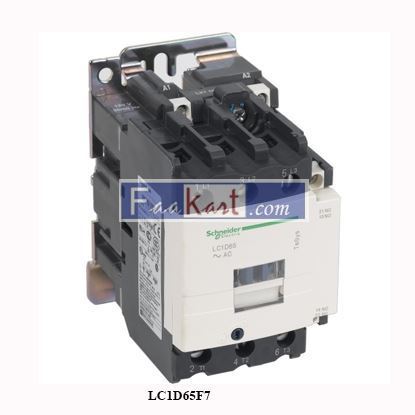 Picture of LC1D65F7 CONTACTOR 110V 65A Schneider