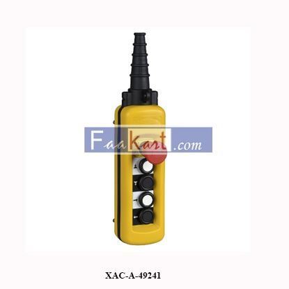 Picture of XAC-A-49241  PENDANT STATION PUSHBUTTON 1 EMERGENCY STOP- CONTROL CIRCUIT 10A SCHNEIDER  ATTACHED SAMPLE PICTURE
