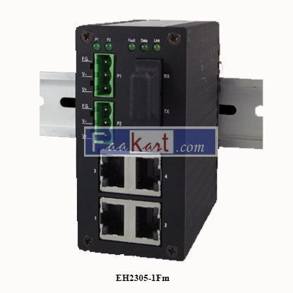 Picture of EH2305-1Fm Industrial 5-port Unmanaged Fast Ethernet Switch