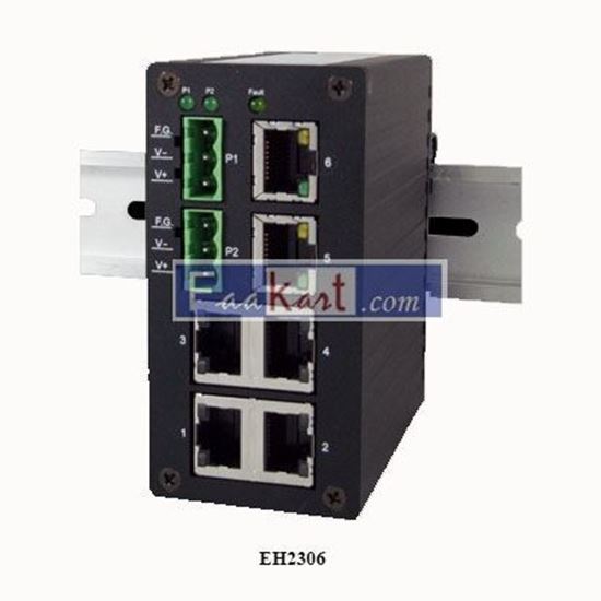 Picture of EH2306 Industrial 6-port Unmanaged Fast Ethernet Switch