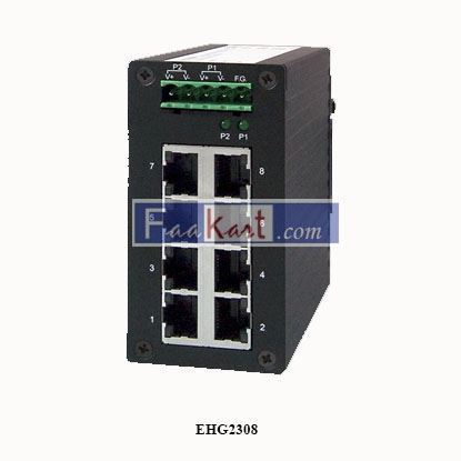 Picture of EH2308 Industrial 8-port Unmanaged Fast Ethernet Switch