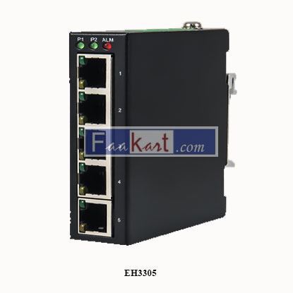Picture of EH3305 Unmanaged Fast Ethernet Switch 5-Port Slim-Type, SPCC Housing