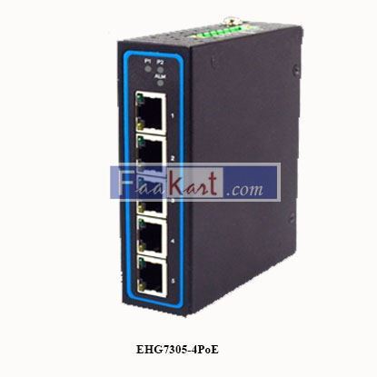 Picture of EHG7305-4PoE Industrial 5-Port Unmanaged Gigabit Switch