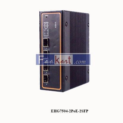 Picture of EHG7504-2PoE-2SFP 4 Port Industrial Managed Gigabit PoE Switch