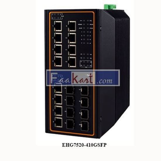 Picture of EHG7520-410GSFP 20-Port High-Bandwidth Industrial Managed Gigabit  Switch