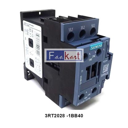 Picture of 3RT2028 -1BB40-SIEMENS CONTACTOR