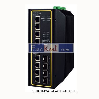 Picture of EHG7612-4PoE-4SFP-410GSFP Gigabit PoE Switch