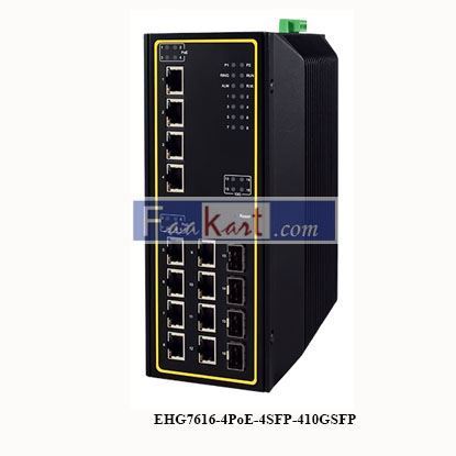 Picture of EHG7616-4PoE-4SFP-410GSFP Gigabit PoE Switch