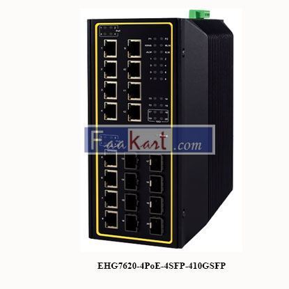 Picture of EHG7620-4PoE-4SFP-410GSFP Gigabit PoE Switch