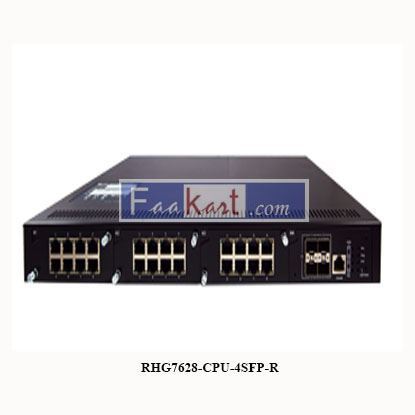 Picture of RHG7628-CPU-4SFP-R  Gigabit Ethernet PoE Switch