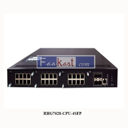 Picture of RHG7628-CPU-4SFP Gigabit Ethernet PoE Switch