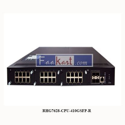 Picture of RHG7628-CPU-410GSFP-R Gigabit Ethernet PoE Switch