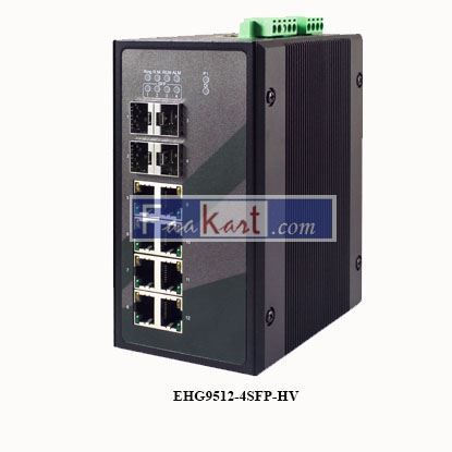 Picture of EHG9512-4SFP-HV   certified Managed Gigabit switch