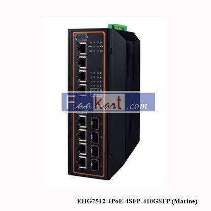Picture of EHG7512-4PoE-4SFP-410GSFP (Marine)  Gigabit Switch