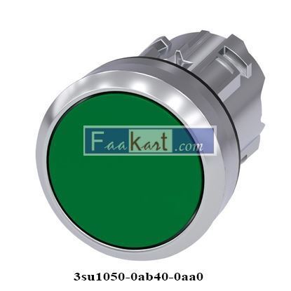 Picture of 3su1050-0ab40-0aa0  SIEMENS Push Button non illuminated  Green
