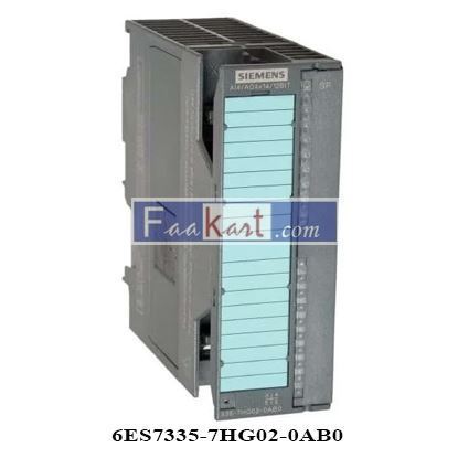 Picture of 6ES7335-7HG02-0AB0  SIMATIC S7-300, ANALOG MODULE SM 335                       SIEMENS