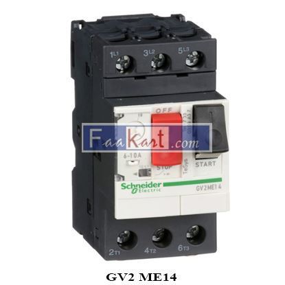 Picture of GV2 ME14 SCHNEIDER CIRCUIT BREAKER