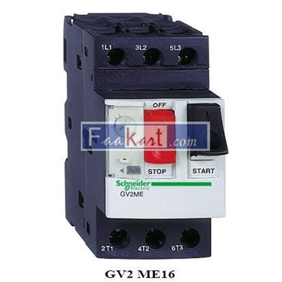 Picture of GV2 ME16 SCHNEIDER CIRCUIT BREAKER