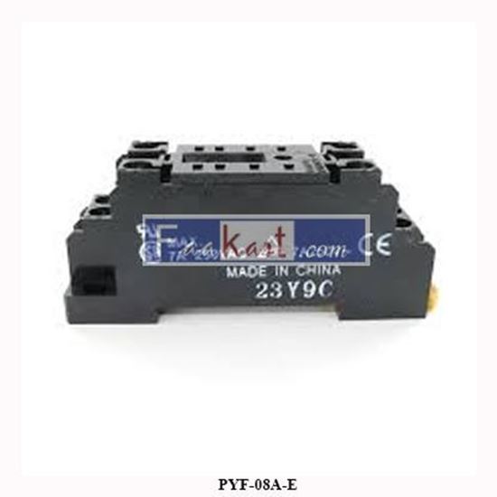 Picture of PYF-08A-E RELAY BASE OMRON