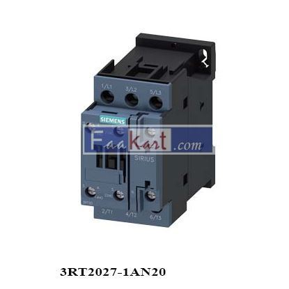 Picture of 3RT2027-1AN20 CONTACTOR  SIEMENS