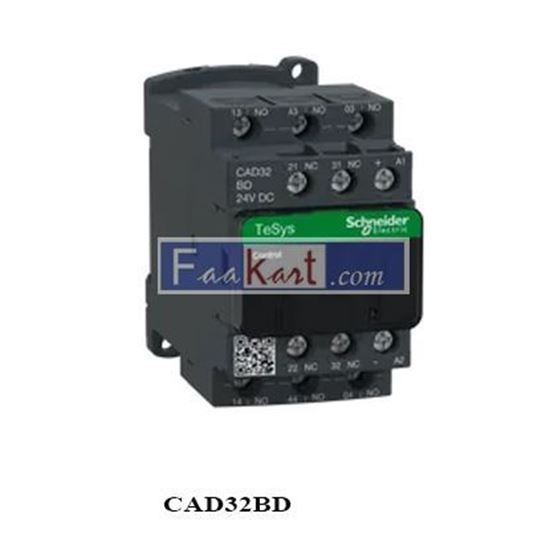 Picture of CAD32BD SCHNEIDER  CONTROL RELAY