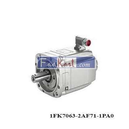 Picture of 1FK7063-2AF71-1PA0 SIMOTICS S synchronous motor Siemen