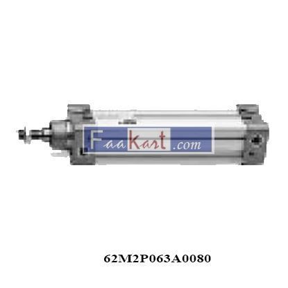 Picture of 62M2P063A0080 PNEUMATIC CYLINDER, STROKE - 80mm, DIA - 63mm,