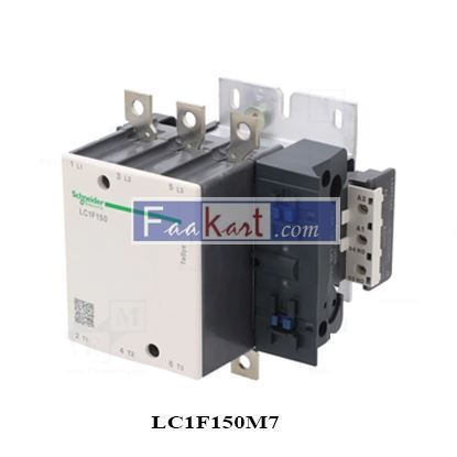 Picture of LC1F150M7  SCHNEIDER  CONTACTOR WITH COIL