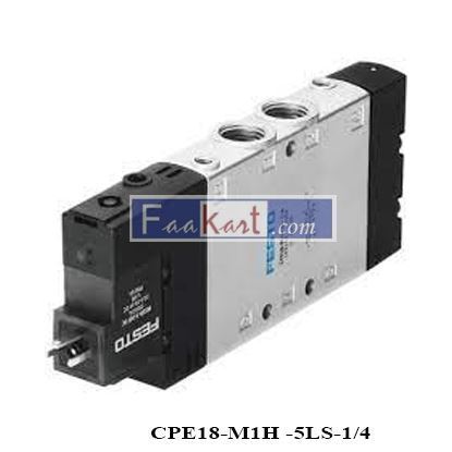 Picture of CPE18-M1H -5LS-1/4 SOLINOID VALVE FESTO