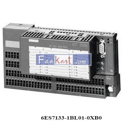 Picture of 6ES7133-1BL01-0XB0 SIMATIC DP, electronic module for ET 200L 16 DI/16 DO, 24 V DC/0.5 A Siemens