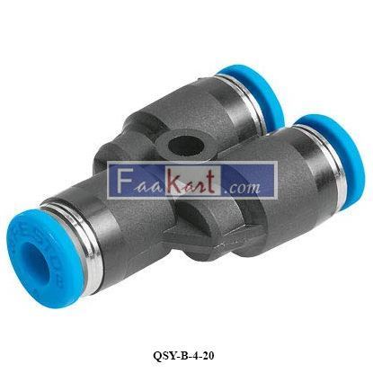 Picture of QSY-B-4-20 PUSH-IN Y CONNECTOR