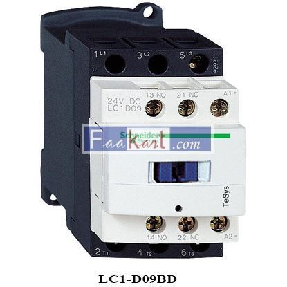 Picture of LC1-D09BD SCHNEIDER CONTACTOR