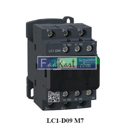 Picture of LC1-D09 M7 Schneider CONTACTOR  220V 4KW TELEM 034887