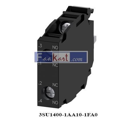 Picture of 3SU1400-1AA10-1FA0 SIEMENS  CONTACT BLOCK