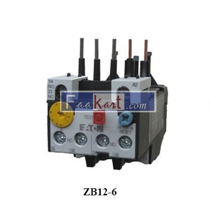Picture of ZB12-6 EATON OVERLOAD RELAY, 2784394-6 AMP,