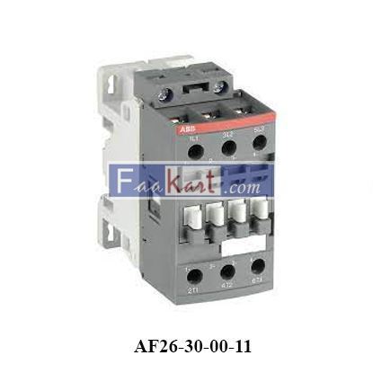 Picture of AF26-30-00-11  ABB CONTACTORS - 11 KW