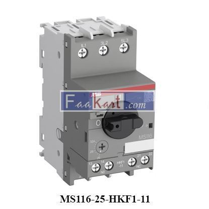 Picture of MS116-25-HKF1-11 ABB MPCB 20-25AMP