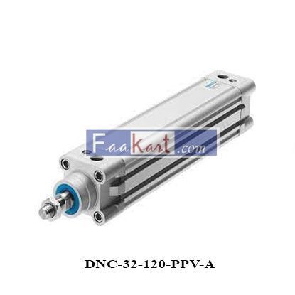 Picture of DNC-32-120-PPV-A  FESTO CYLINDER  DOUBLE ACTING TYPE PART No. 163304