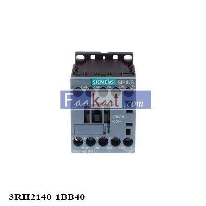 Picture of CONTACTOR RELAY-3RH2140-1BB40 Siemens 3RH21401BB40