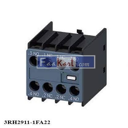 Picture of 3RH2911-1FA22 | 3RH29111FA22 | SIEMENS  AUXILIARY SWITCH