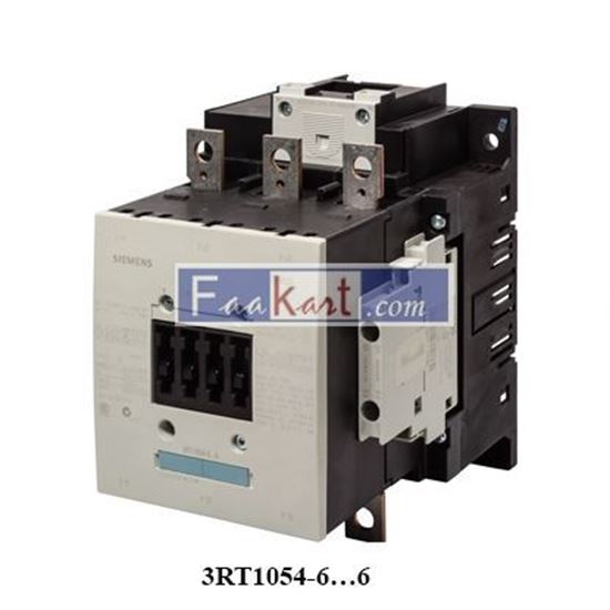 Picture of 3RT1054-6…6 SIEMENS POWER CONTACTOR COIL VOLTAGE -110/127V 50HZ/DC SPARE PARTS OF COMPRESSOR 90KW