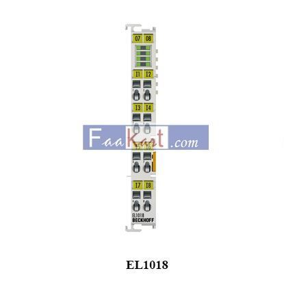 Picture of EL1018 Beckhoff Channel Digital Input Terminal, 24 V DC, 10 µs