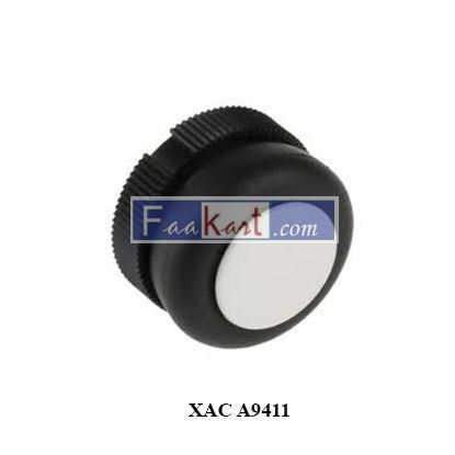 Picture of XAC A9411 Telemecanique Operating Heads for Front Mounting, Booted Operators, White Colour